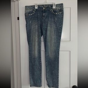 Size 14 Harley Davidson tapered leg/skinny fit